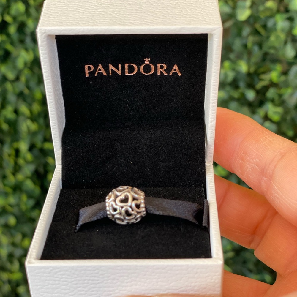 Retired Pandora Charm- Open Heart